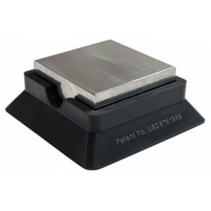 2-1/2"X2-1/2"X1" Plate With Taper Rubber Base