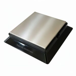 Steel Plate 6"X6"X3/4" With Taper  Rubber Base