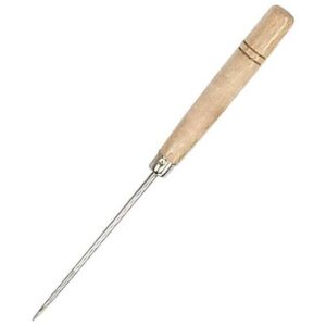 Awl with Slim Wooden Handle