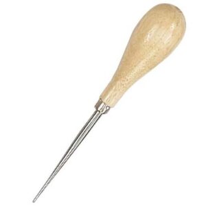 3" S.S. Needle  Ballon Shape Wooden  Handle 7"