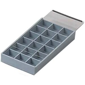 18 Compartment Blue Trey