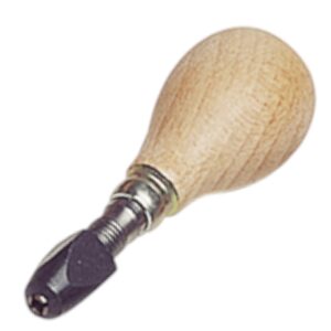 Wooden Graver Handle With Metal Collet