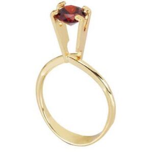 Stone Display Gold Plated Ring Holder