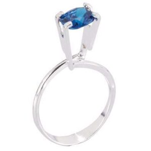 Stone Display Silver Plated Ring Holder