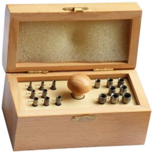 Bezel  Setting 16-Punch Set W/Box