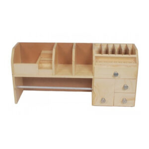 Jeweler's Wooden Desk Organizer