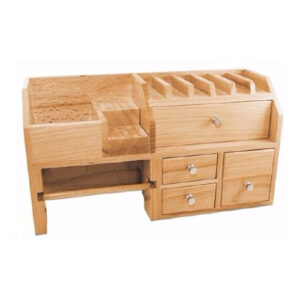 Jeweler's Wooden Desk Organizer