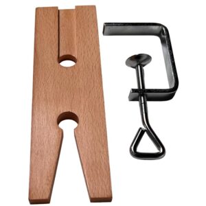 Bench Pin Vise with Clamp