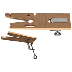 Bench Pin Vise with Clamp