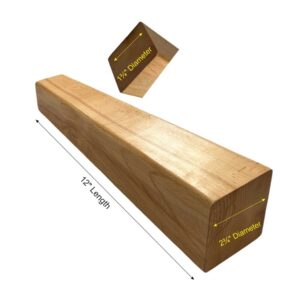 Wooden Square Bracelet Mandrel