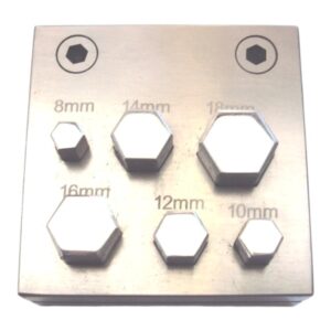 6-Pc Disc Cutter Hexagonal Set (8-18Mm)