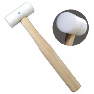 White Nylon Hammer 1.5"  Oval Handle