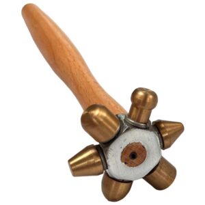 6-In 1 Brass Head Hammer