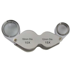 10X And 15X Oval Shape Double Folding