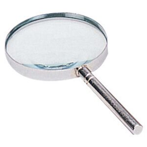 Magnifier  W/Chrome Body
