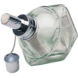 Alcohol Glass Lamp with Fixed Wick