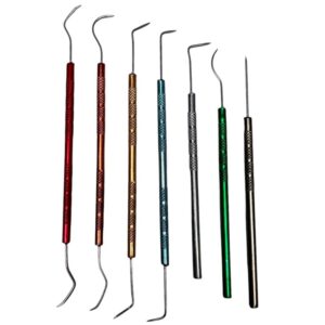 7-Pc Col Alu Handle Picks