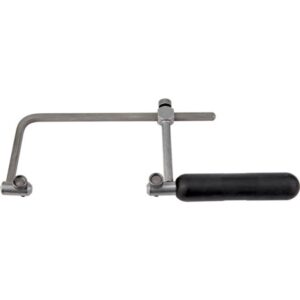 3" Adjustable Saw Frame Swiss Type With Rubber Grip