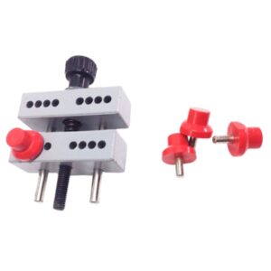 Medium Case Holder Adjustable 16 Holes Red Knob