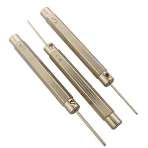 3-Pc Hexagonal Link Remover Pin Set